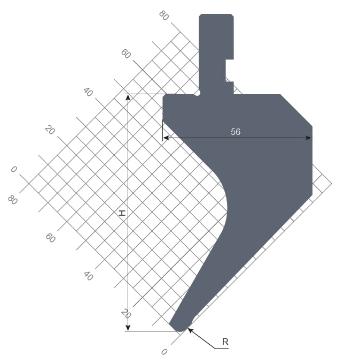 пуансон STP 463 90 R0.2 